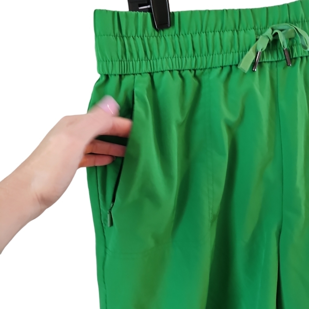 Chico's Bright Green Drawstring Active Shorts - Picture 5 of 6